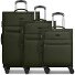 Valencia Soft 4 wheels Suitcase set 3-piece with expansion pleat Variant olive Valencia Soft 4 wheels Suitcase set 3-piece with expansion pleat Variant olive