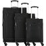  Travel Line 6804 4 Roll Suitcase Set 3pcs. Variant schwarz