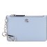  Zip Card Key pouch Genuine Leather 13 cm Variant estate blue