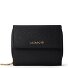  Bologna Leather Zip-Around Wallet, Leather, 12 cm Variant black