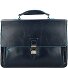  Blue Square Briefcase II leather 40 cm laptop compartment Variant nachtblau