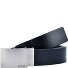  Reversible belt leather Variant schwa cafe | individuell kürzbar
