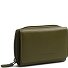  Zelan Wallet RFID protection Genuine Leather 12 cm Variant olive green