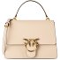  Love One Handbag Genuine Leather 25 cm Variant beige-grigio