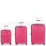 Infinity 4 wheels Suitcase set 3-piece with expansion pleat Variant fucsia Infinity 4 wheels Suitcase set 3-piece with expansion pleat Variant fucsia