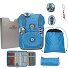  ErgoFlex Tiny School bag set 8-piece Variant Blue Ice