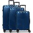  Essentials 18 4 wheels Suitcase set 3-piece Expandable Variant metallic-blue shiny