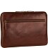  Cambridge laptop sleeve leather 35 cm Variant rotbraun