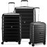 Relife 4 wheels Suitcase set 3-piece with expansion pleat Variant schwarz Relife 4 wheels Suitcase set 3-piece with expansion pleat Variant schwarz