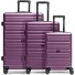  Essentials 08 3-SET 4 wheels Suitcase set 3-piece Variant purple