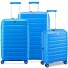 B-Flying Move 4 wheels Suitcase set 3-piece with expansion pleat Variant sky blau B-Flying Move 4 wheels Suitcase set 3-piece with expansion pleat Variant sky blau