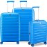  B-Flying Move 4 wheels Suitcase set 3-piece with expansion pleat Variant sky blau