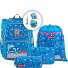  Space School bag set 5-piece Variant Dolphin Finja