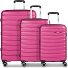 Paris 4 wheels Suitcase set 3-piece with expansion pleat Variant arctic-pink Paris 4 wheels Suitcase set 3-piece with expansion pleat Variant arctic-pink