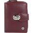  Spongy wallet leather 9 cm Variant bordeaux