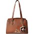  Heart Charm Shoulder Bag Leather 35 cm Variant brown - brown