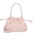  Cool Companion Suede Handbag Genuine Leather 28 cm Variant rose light