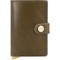  Miniwallet Credit card case RFID protection Leather 6.5 cm Variant olive