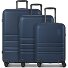  Pro ABS 4 wheels Suitcase set 3-piece Expandable Variant navy