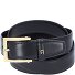 Business belt leather Variant black | 105 cm  Business belt leather Variant black | 105 cm