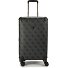 Berta 4 wheels Trolley 63 cm with expansion pleat Variant coal logo  Berta 4 wheels Trolley 63 cm with expansion pleat Variant coal logo