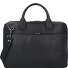 Structure Petronas Briefcase Leather 40 cm Laptop compartment Variant schwarz  Structure Petronas Briefcase Leather 40 cm Laptop compartment Variant schwarz