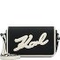 KARL LAGERFELD ESSENTIALS Shoulder bag 22 cm Variant black-white KARL LAGERFELD ESSENTIALS Shoulder bag 22 cm Variant black-white