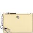  Zip Card Key pouch Genuine Leather 13 cm Variant t bird yellow