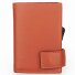  SecWal 1 credit card case wallet RFID leather 9 cm Variant orange