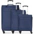 Melbourne 3.0 4-wheel suitcase set, 3-piece, with stretch fold Variant dark blue  Melbourne 3.0 4-wheel suitcase set, 3-piece, with stretch fold Variant dark blue