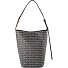  Avril Bucket bag 17 cm Variant black logo- black