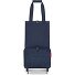  Foldable shopping trolley 66 cm Variant twist navy