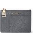  Bologna Leather key case Cardholder leather 11.5 cm with air tag compartment Variant grey