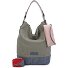  Izzy07 Olga Canvas Shoulder Bag 27 cm Variant olive