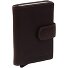  Loughton Credit card case RFID protection Leather 7 cm Variant braun