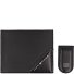  TH Saffiano Wallet RFID protection Leather 11 cm Gift box Variant black