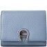  Fashion Wallet RFID protection Genuine Leather 12.5 cm Variant stormy blue