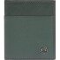  Black Square Credit card case RFID protection Leather 9 cm Variant green