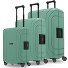 Essentials 15 4-wheel suitcase set 3-piece with three-point closure Variant sea green Essentials 15 4-wheel suitcase set 3-piece with three-point closure Variant sea green