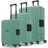  Essentials 15 4-wheel suitcase set 3-piece with three-point closure Variant sea green