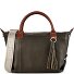  Lucia Shoulder Bag Genuine Leather 35 cm Variant olive