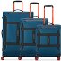  Norway 4 wheels Suitcase set 3-piece Expandable Variant denim