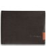  Monaco Wallet RFID protection Leather 9 cm Variant brown