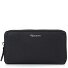 Amanda wallet leather 19 cm Variant black Amanda wallet leather 19 cm Variant black