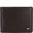  Polo Wallet RFID protection Genuine Leather 11 cm Variant dunkelbraun
