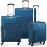  Speed 4 wheels Suitcase set 3-piece with expansion pleat Variant blau