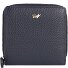  Asti Wallet RFID protection Genuine Leather 10 cm Variant navy
