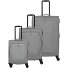 Umbria 4 wheels Suitcase set 3-piece with expansion pleat Variant smoky grey