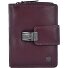  Spongy wallet leather 9 cm Variant bordeaux