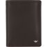  Polo Wallet RFID protection Genuine Leather 9 cm Variant dunkelbraun